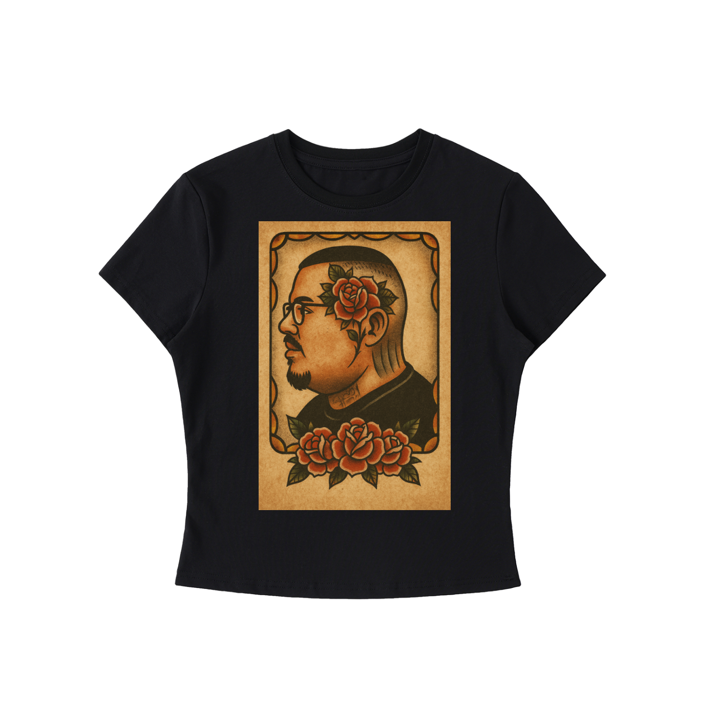 Essential Bodycon Crewneck T-Shirt