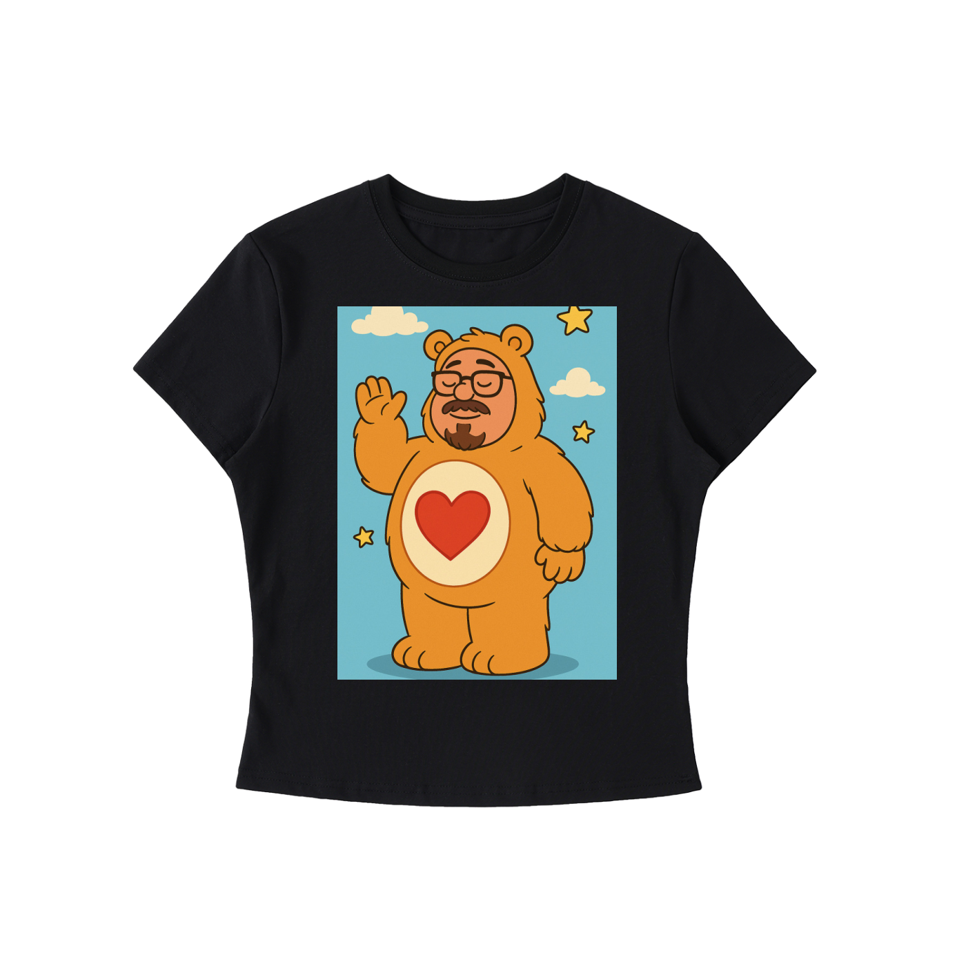 Essential Bodycon Crewneck T-Shirt